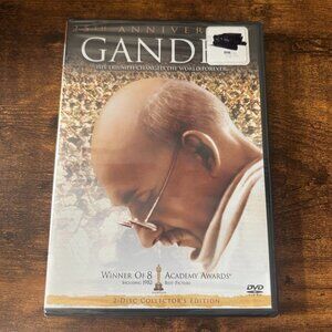 Gandhi 25th Anniversary 2-Disc Collectors Edition DVD Remastered HD - NEW Sealed